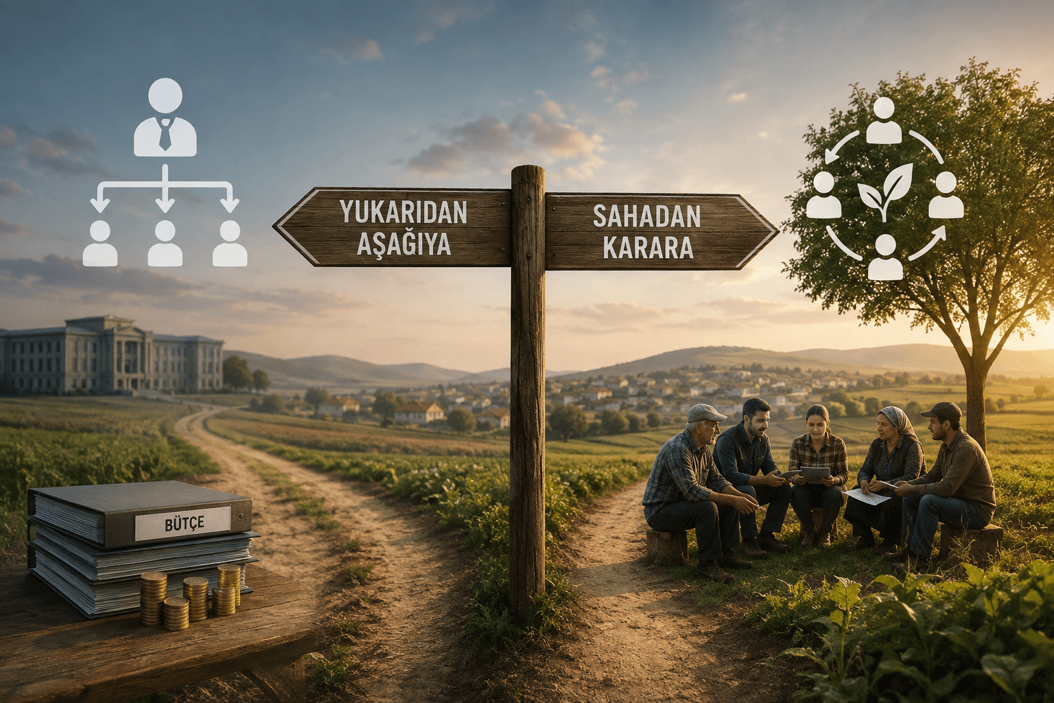Kırsal Kalkınmada Bütçeyi Yukarıdan Aşağıya Dağıtmak mı, Yoksa Kararı Doğrudan Sahaya Bırakmak mı? 🌾❓