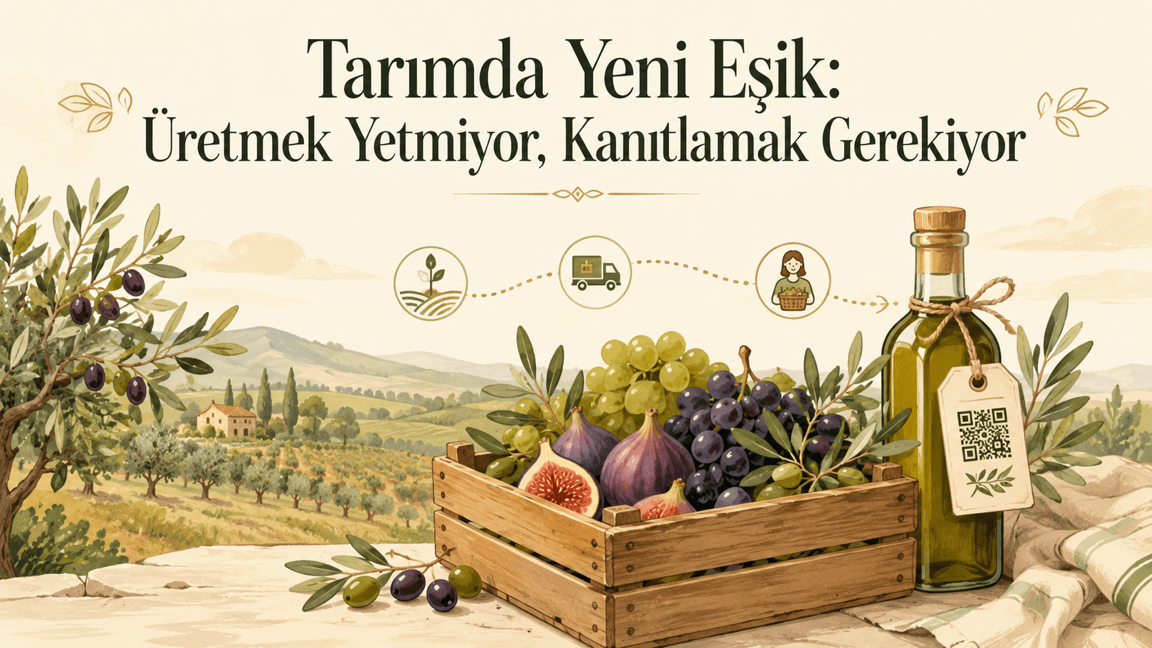 🌱 Tarımda dijitalleşmenin bir sonraki aşaması: Üretmek değil, kanıtlayabilmek