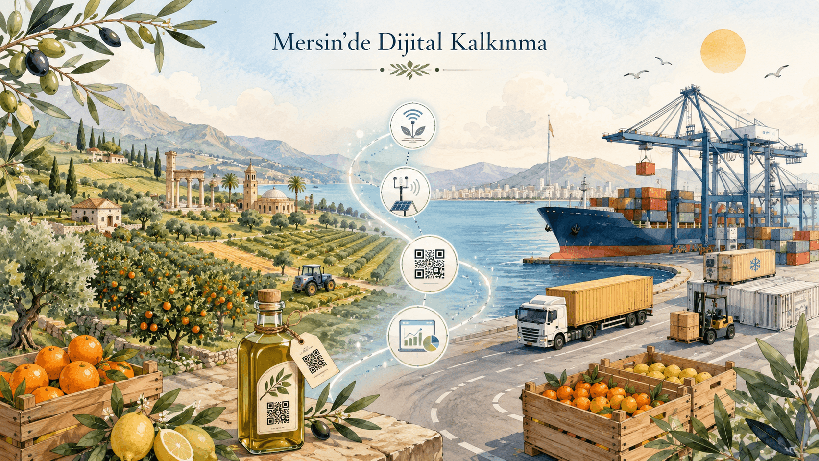 Mersin’in yeni kalkınma meselesi daha fazla üretmek değil, ürettiği veriyi kullanabilmek olabilir mi?
